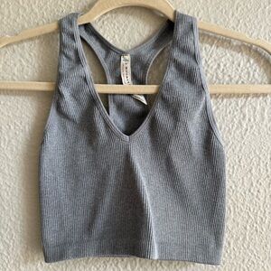 Free People Movement Ribbed Crop Top